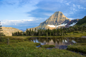 Beautiful mountains in Montana