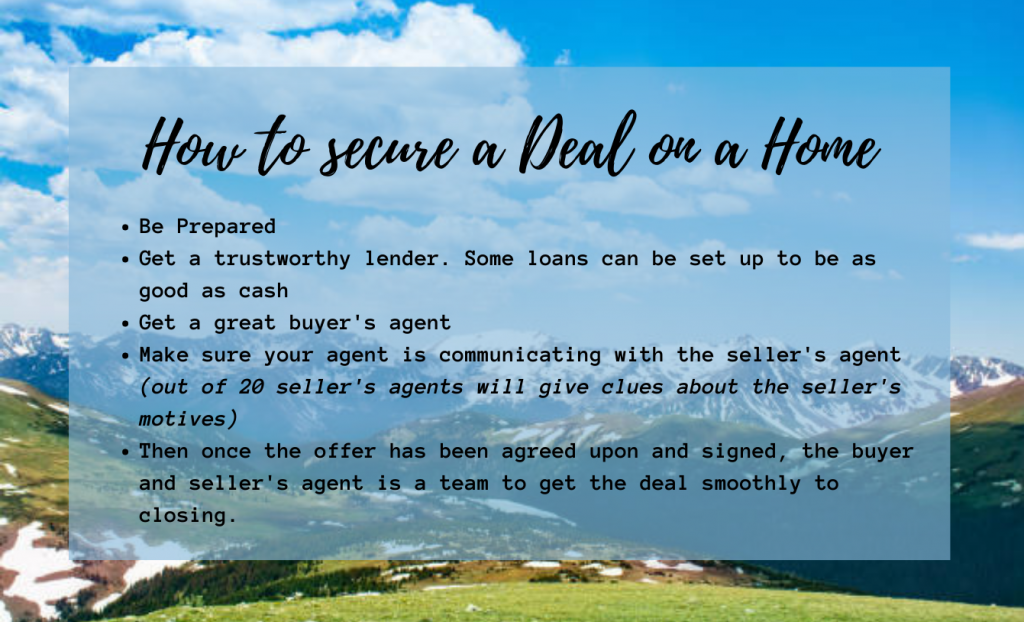 How to secure a Deal on a Home
