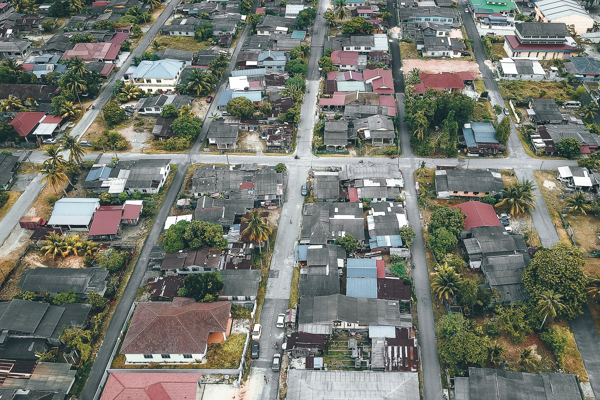 Suburban homes